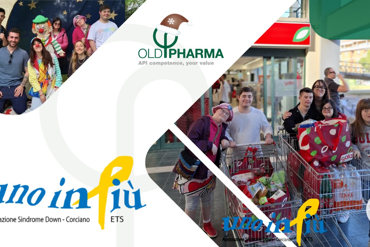 A Christmas of shared commitment: OLD PHARMA supporting the association Uno in Più